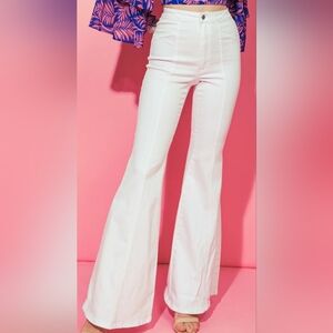 Flying Tomato Women's Flared Jeans (M)